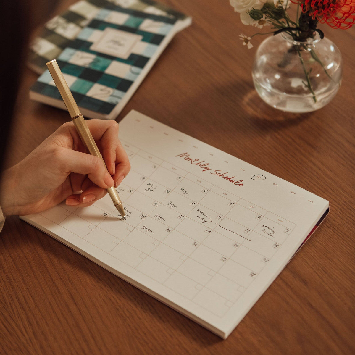 Productivity Monthly Planning Pad, Undated - Picnic