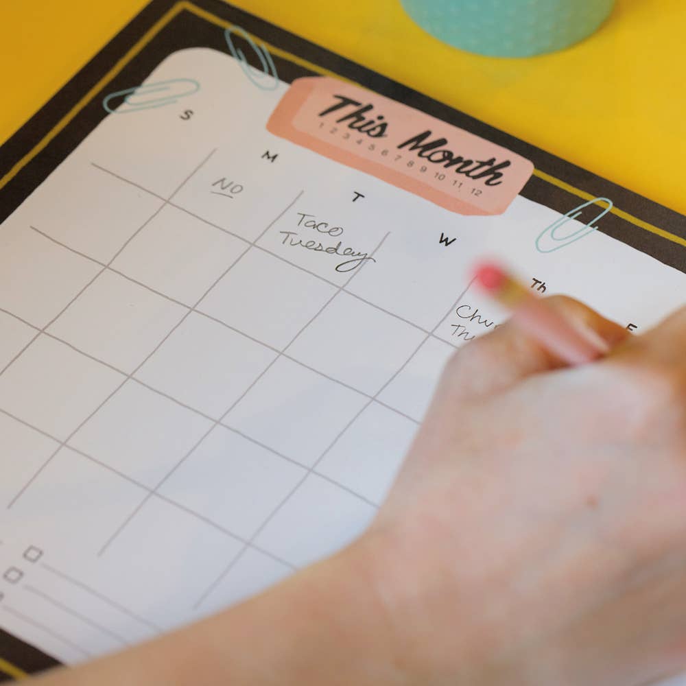 Vintage Desk Calendar
