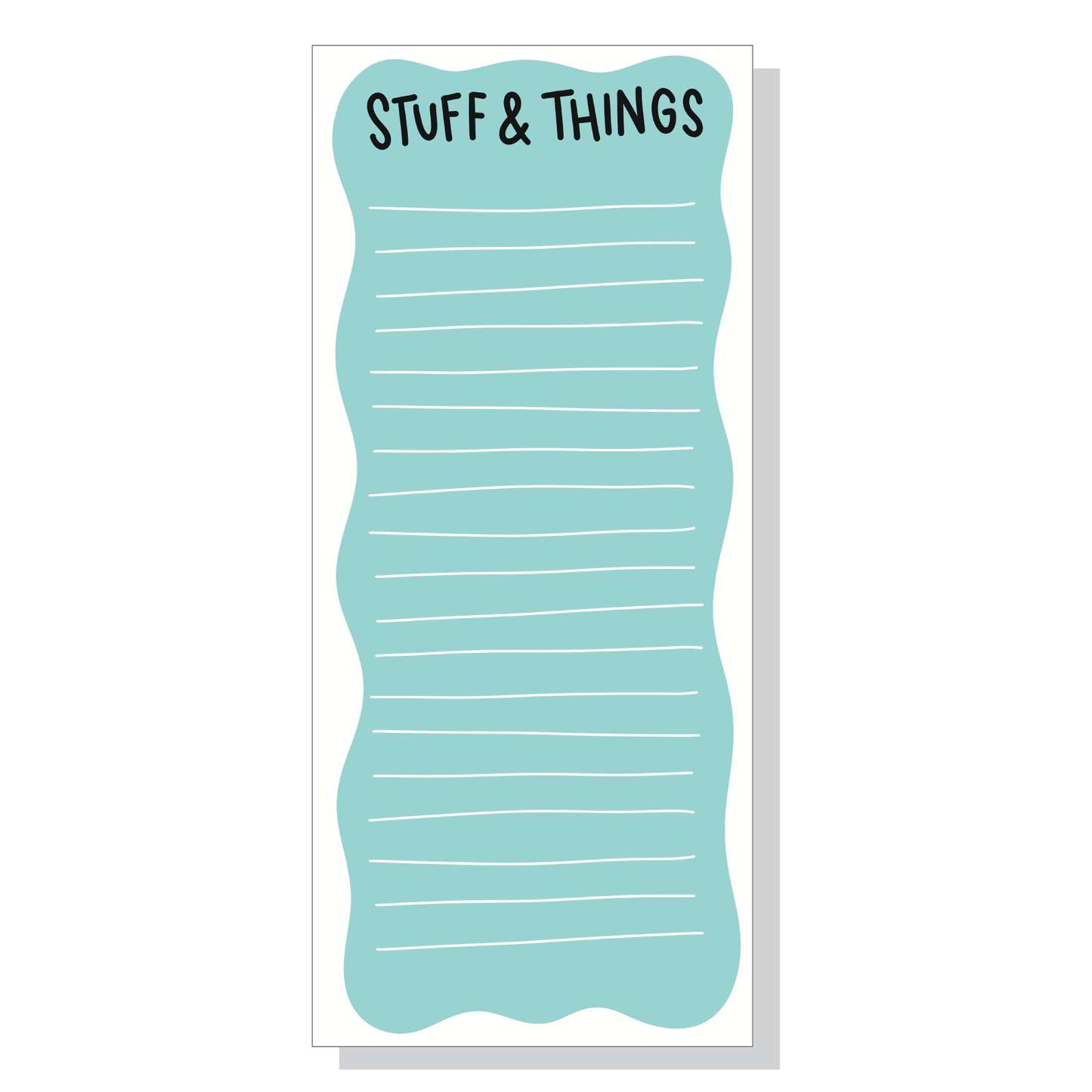 Stuff & Things Notepad