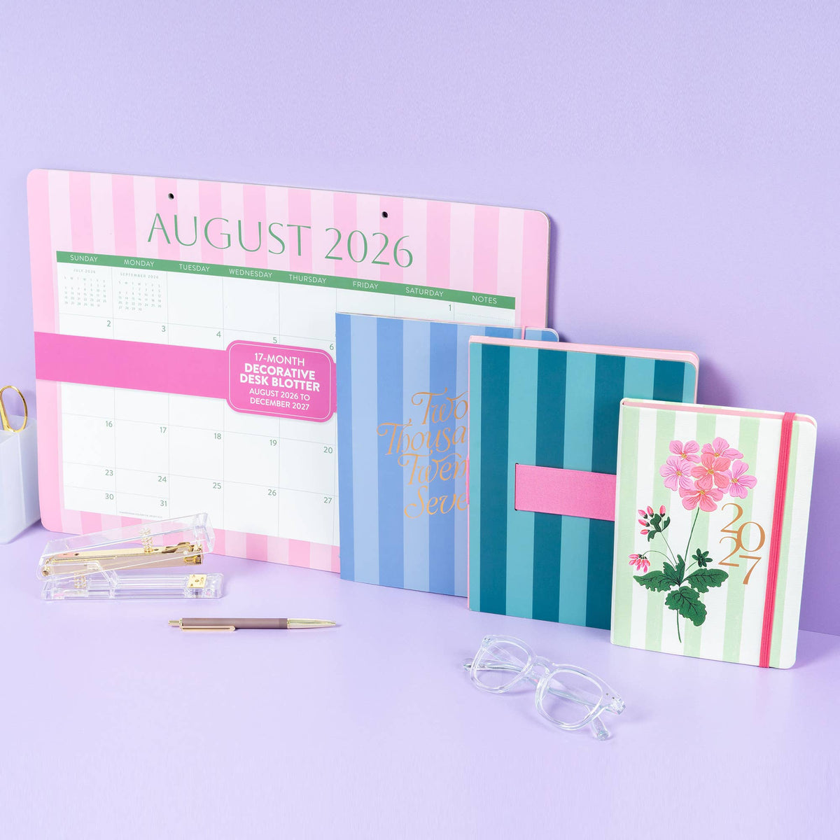 2027 Cabana Stripes Casey Planner
