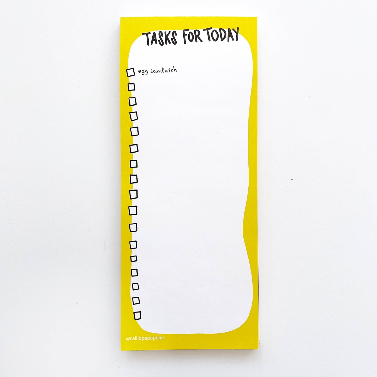 Egg Sandwich Notepad
