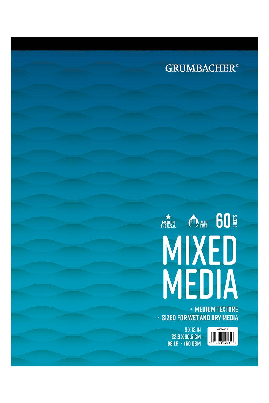 Grumbacher Mixed Media Pads: In & Out Pages® Side Wire Bound Pad / 5.5" x 8.5"