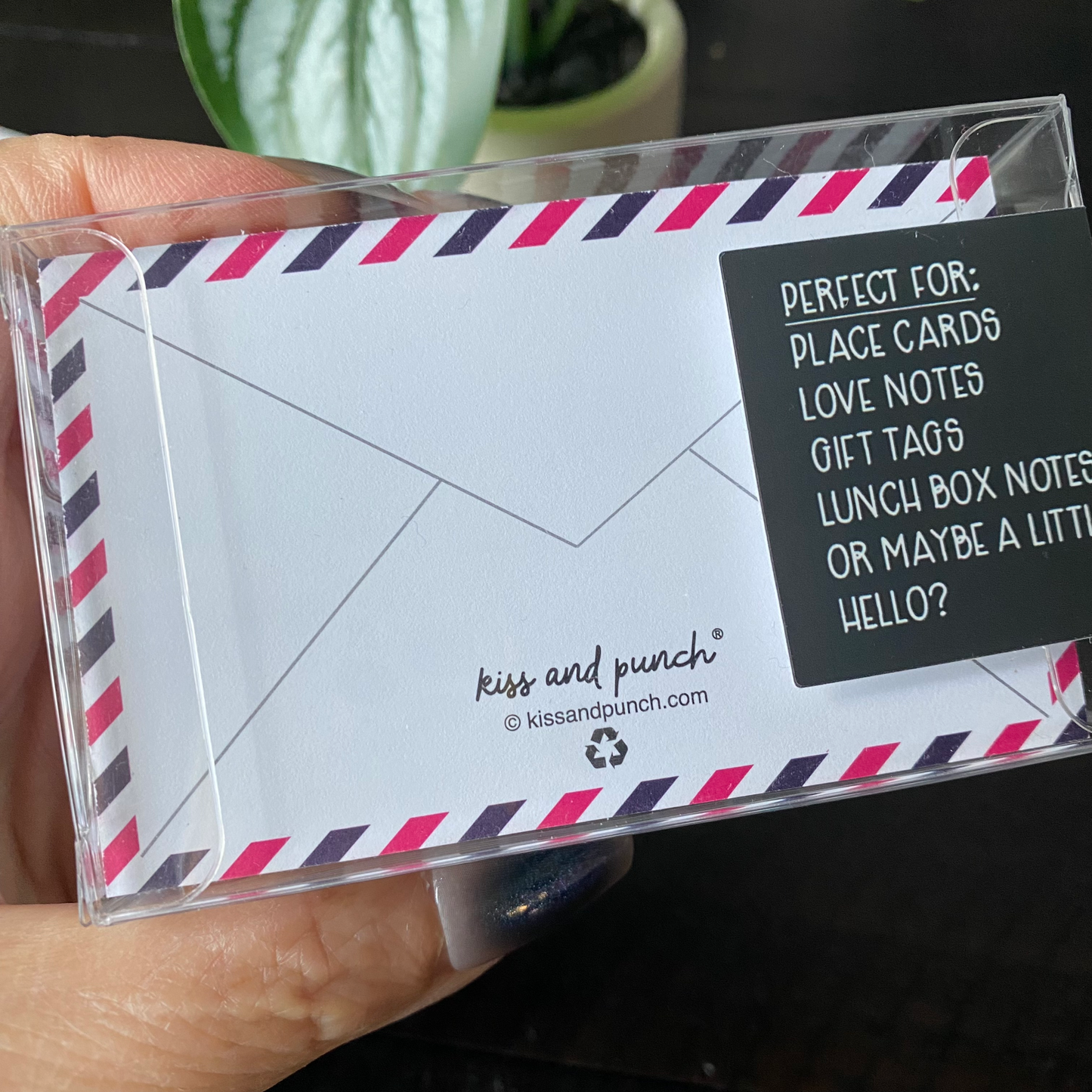 Airmail Variation Minis™ Flat Notecard Set of 60