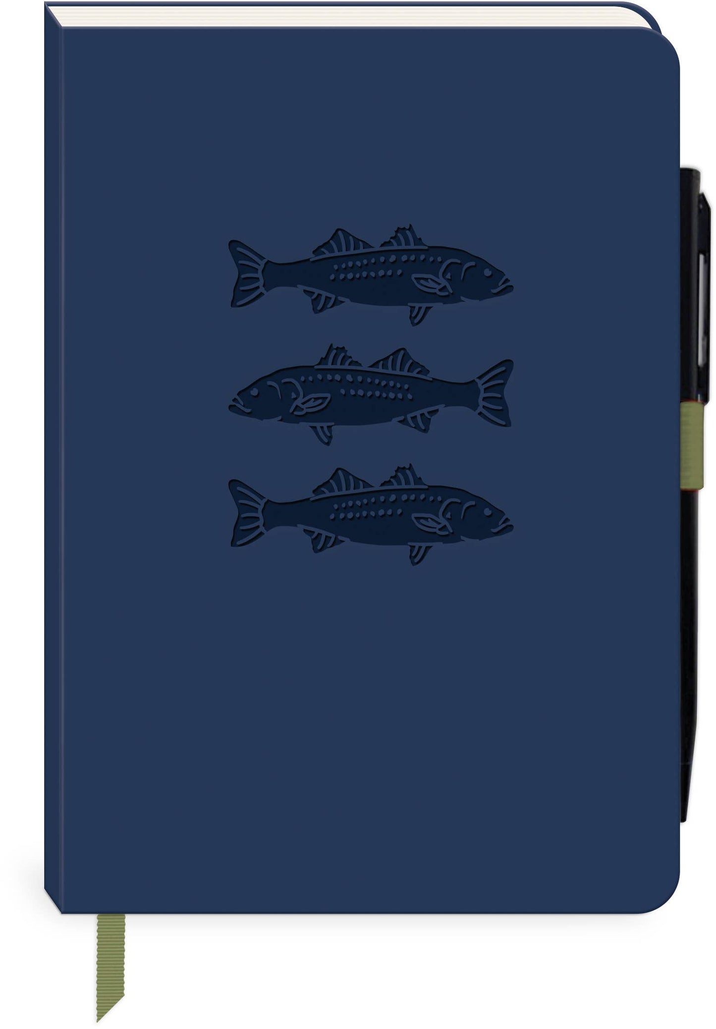 Sporting Goods Fish Softcover Journal with Pen