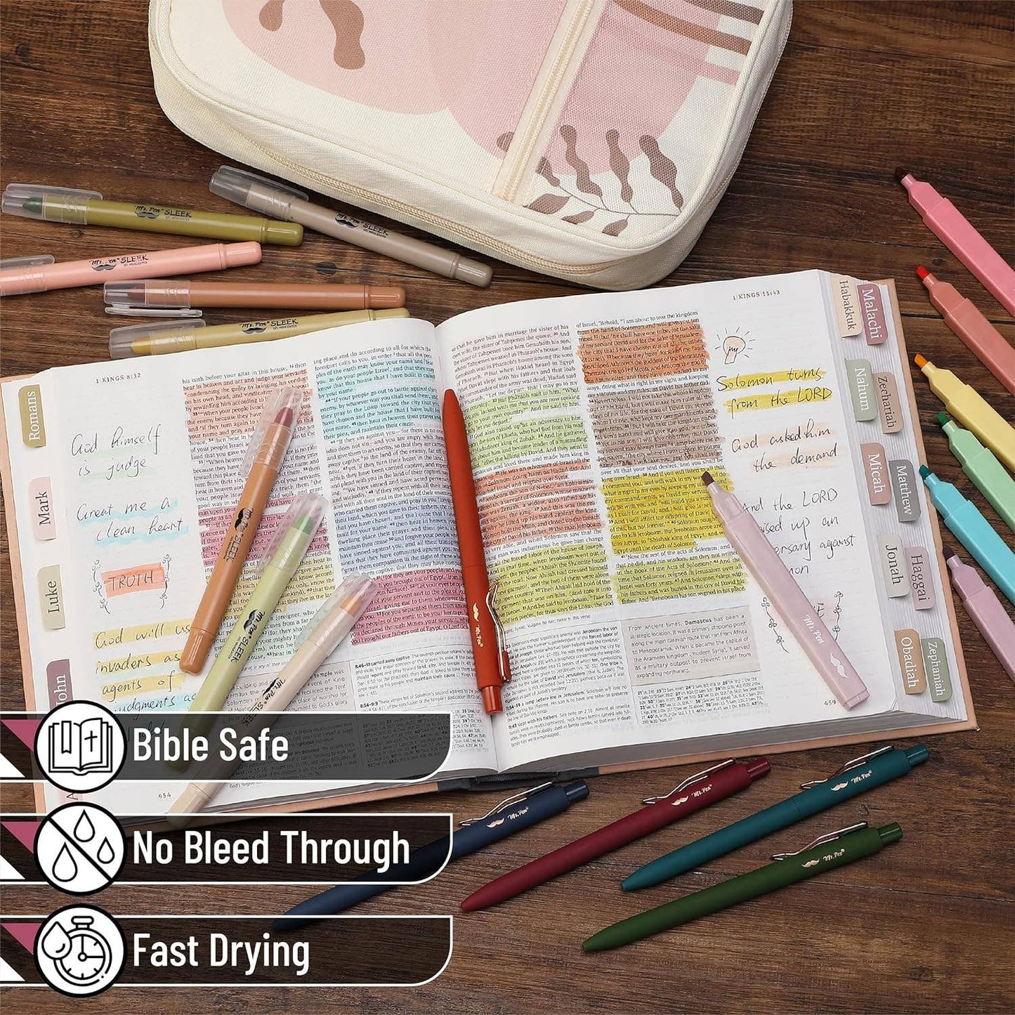 Bible Journaling Kit 24 Piece Set