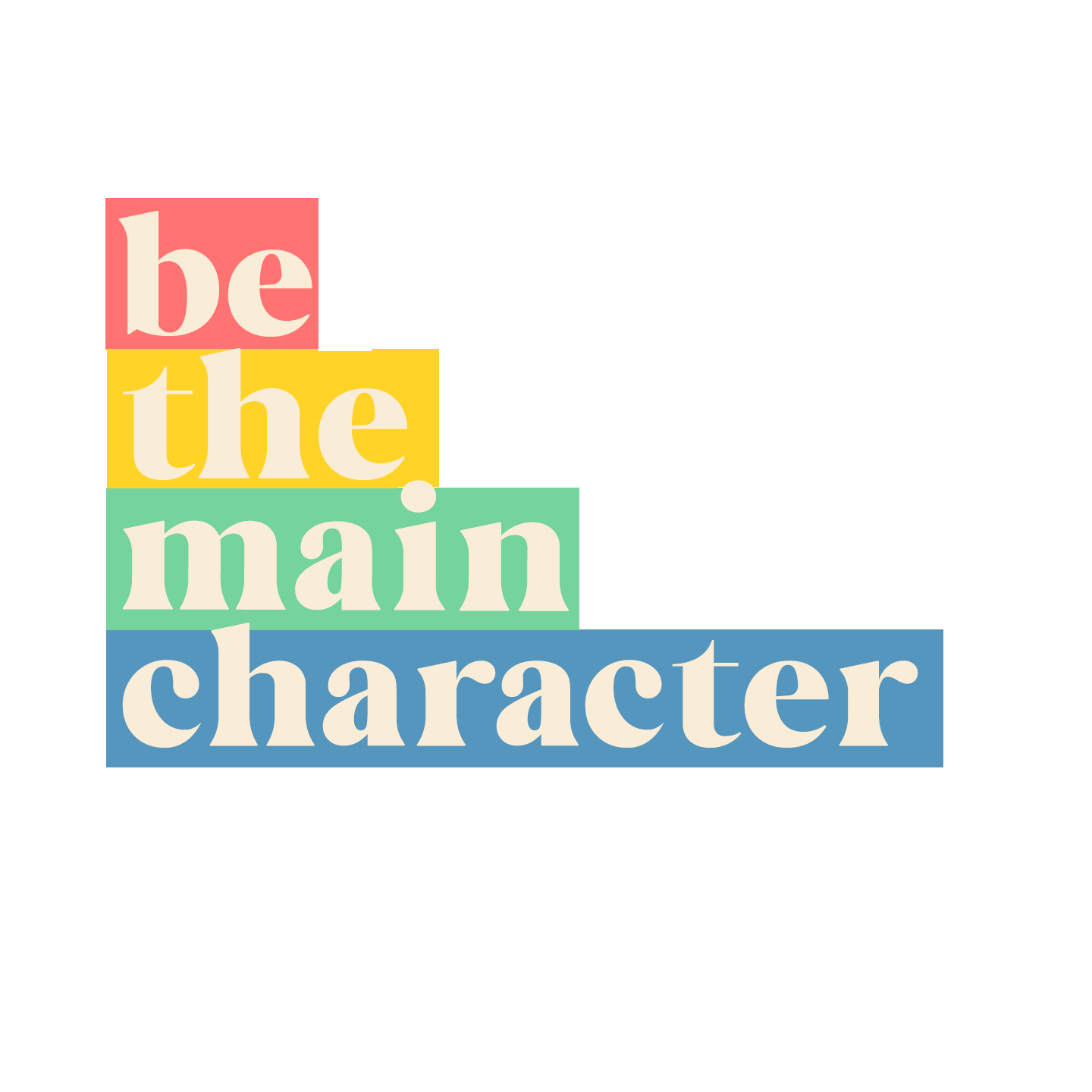 Sticker - main character
