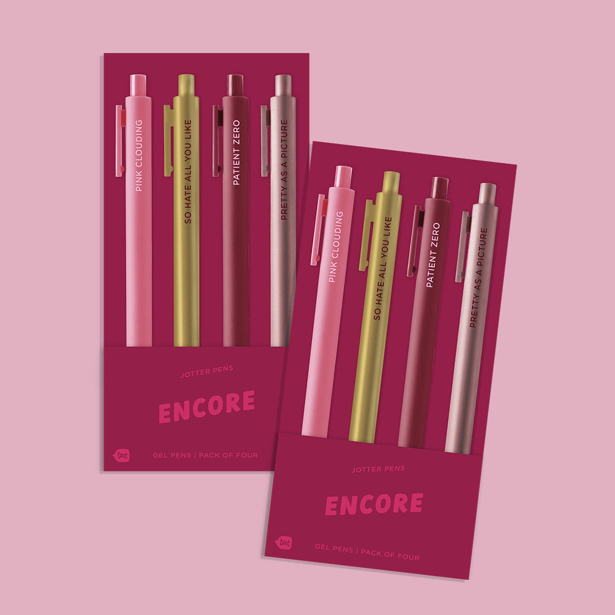 Icon Jotter 4 Packs: Go T*ylor's Husband