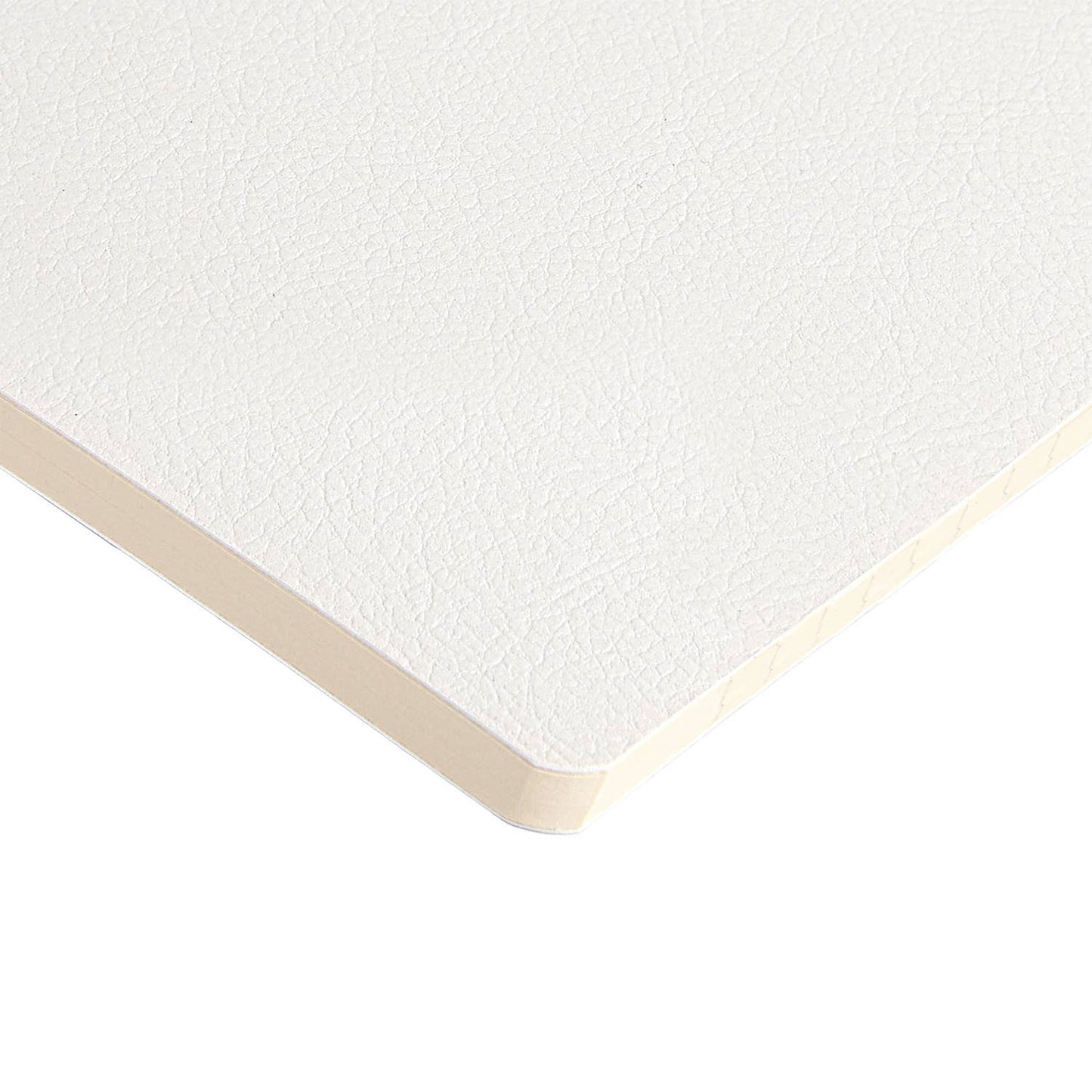 Vegan Leather A5 Notebook - White