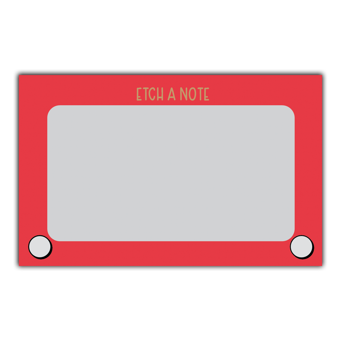 60 Ct Mini Notecard - Etch a Note