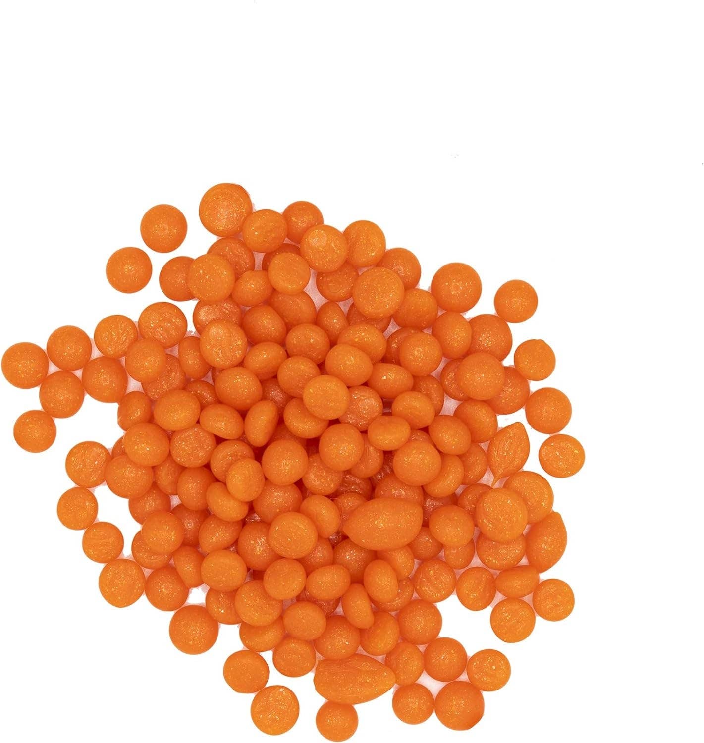 Orange Electric Sealing Wax Beads - 700g