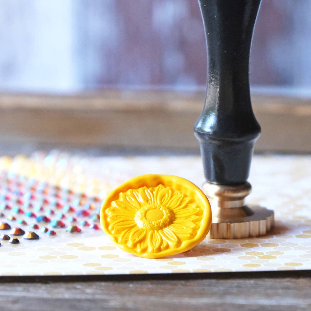 3D Sunflower - Wax Stamper