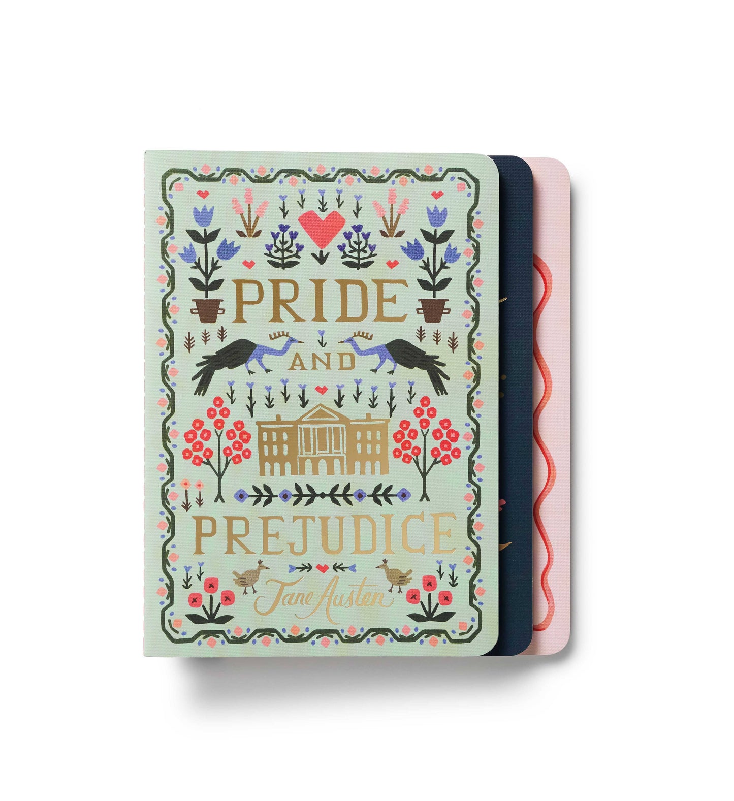 Assorted Set of 3 Jane Austen Notebooks