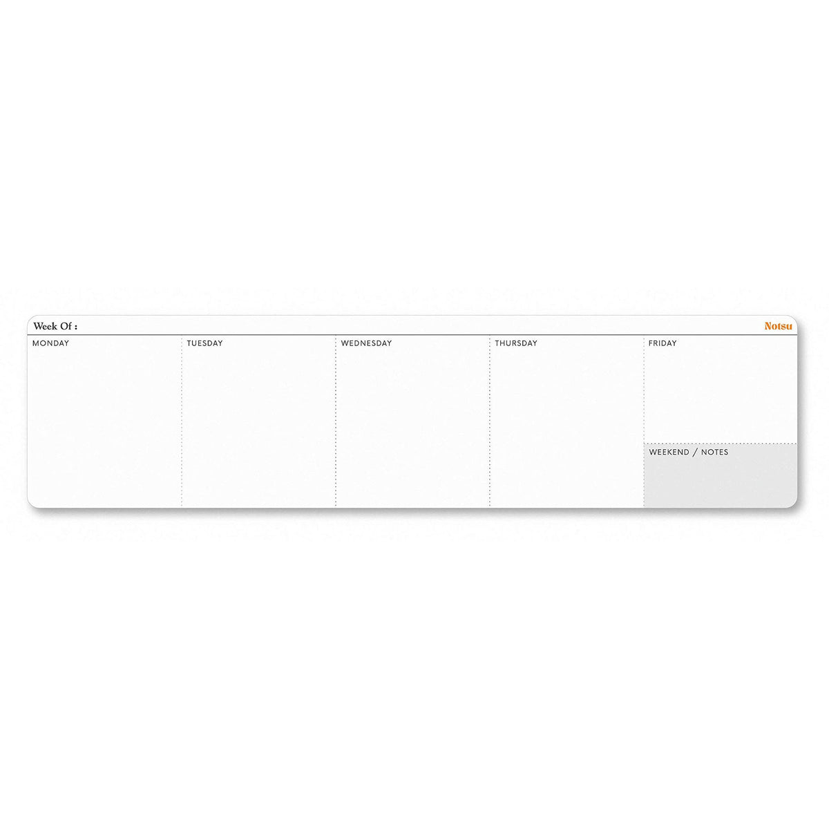 Weekly Planning Pad Lite - Compact (50pg)