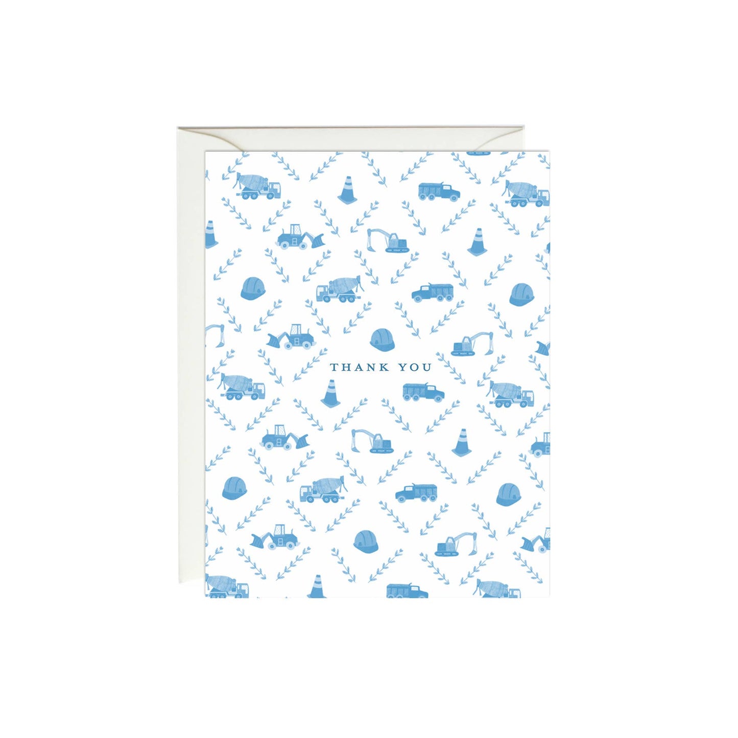 Construction Site Thank You Card