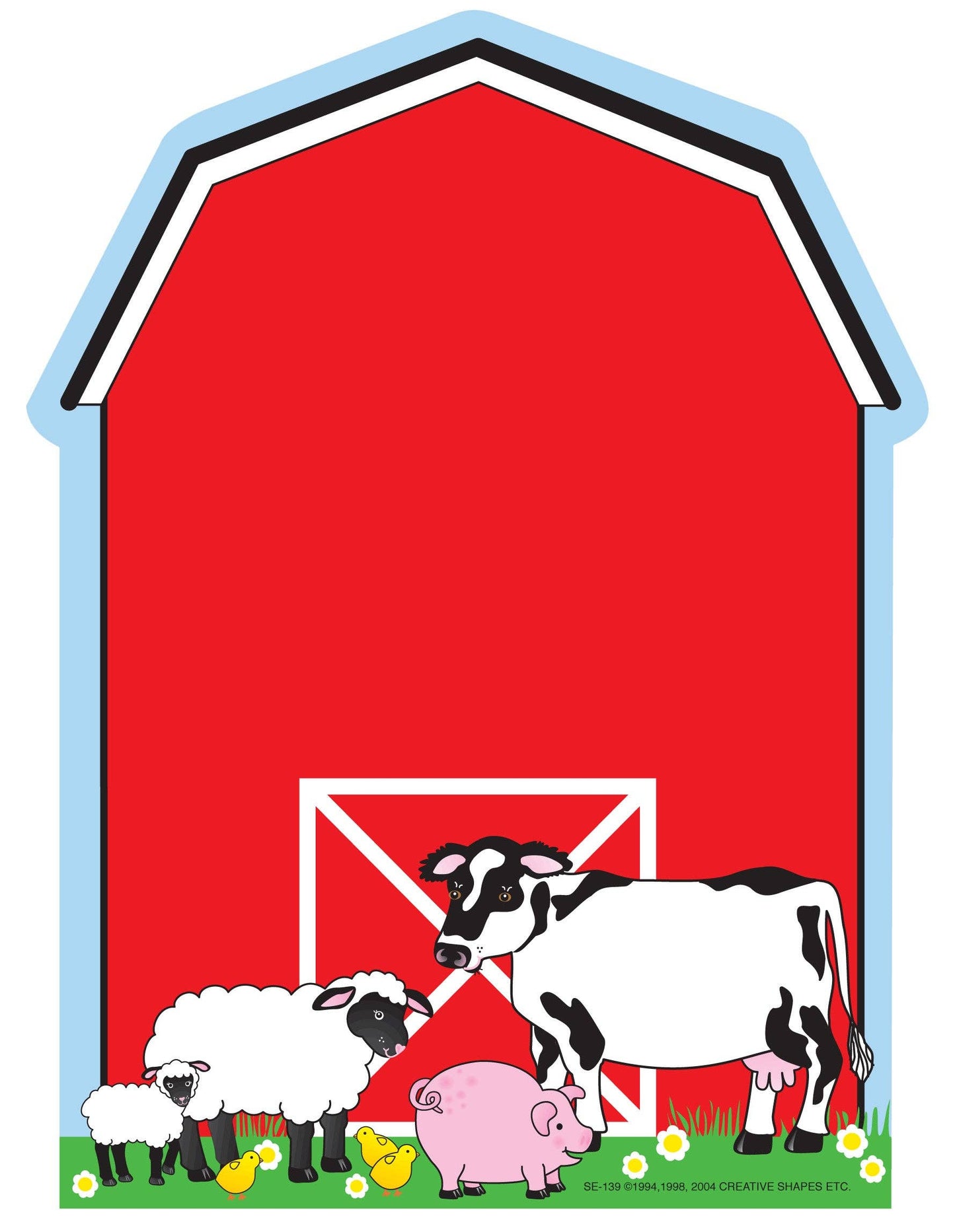Large Notepad - Barn