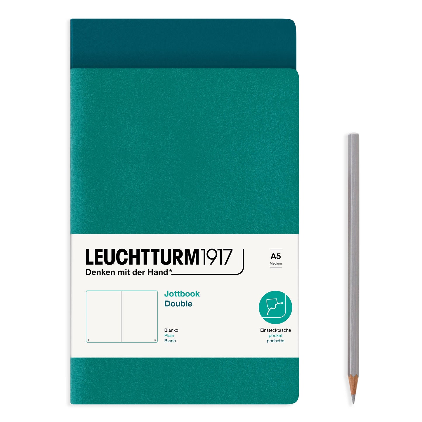 Jottbook - Lightweight Notebook Plain- Packs of 2