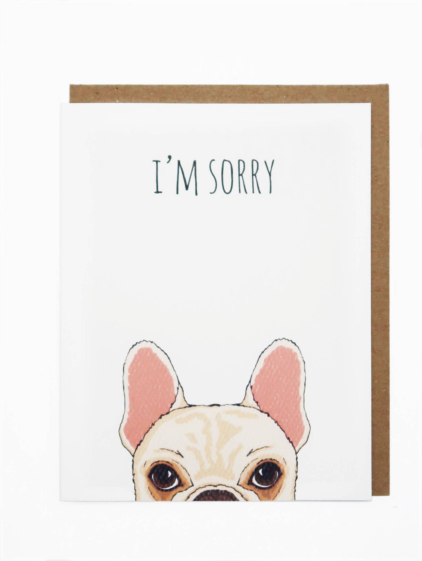 Sorry Puppy Eyes Card