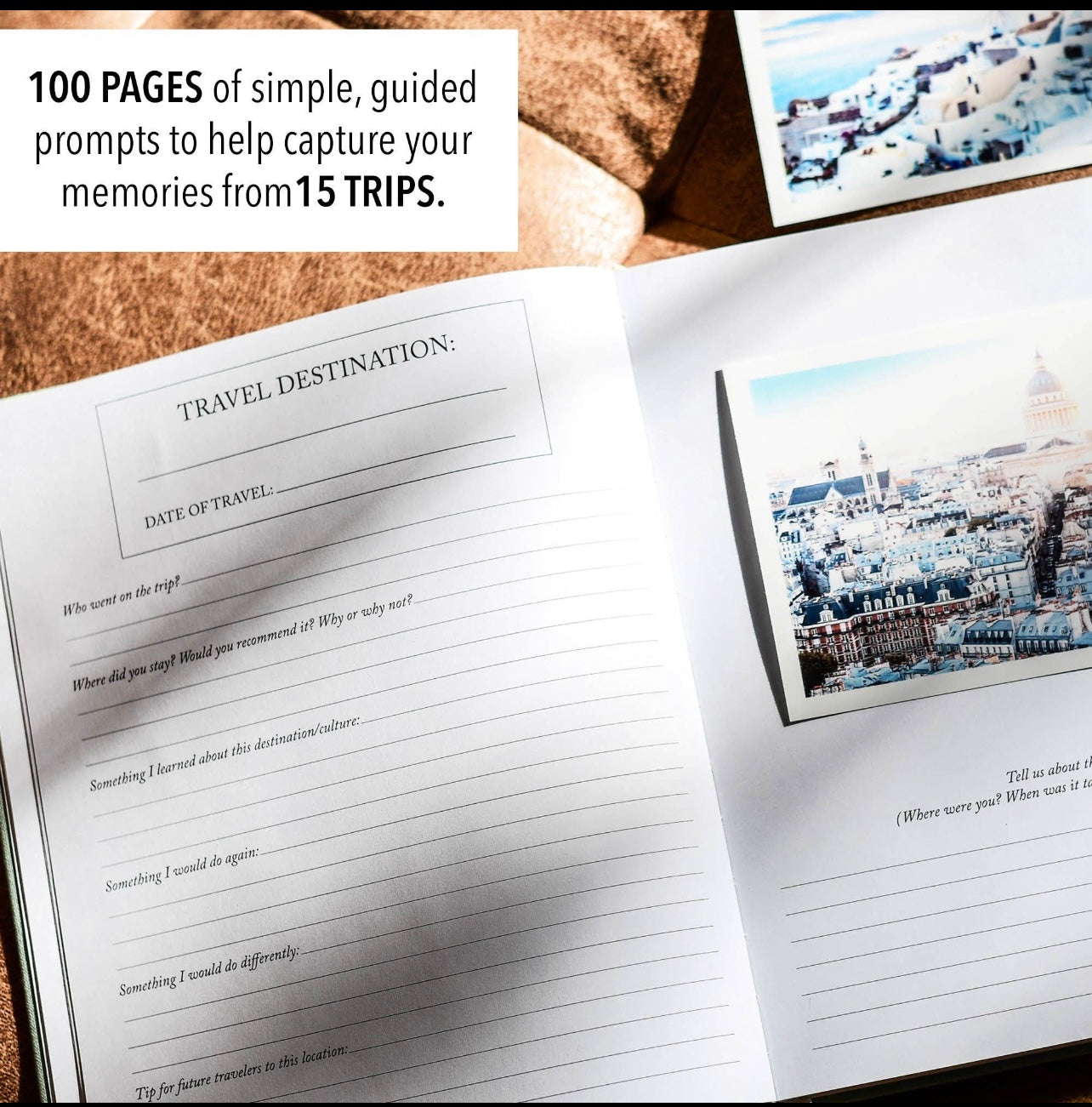 Travel Journal | SAND | Gift for Travelers
