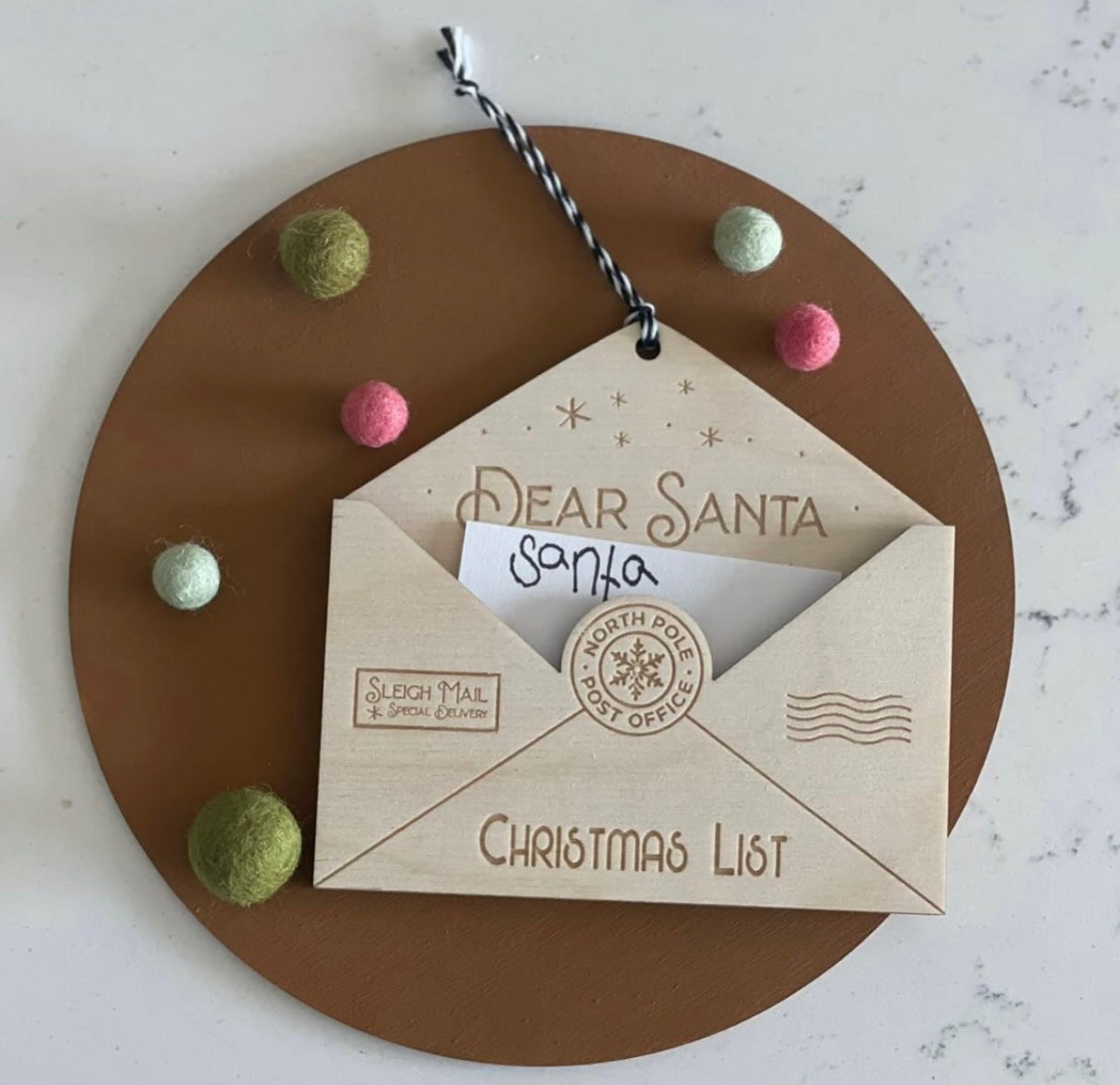 Santa Mail Ornament
