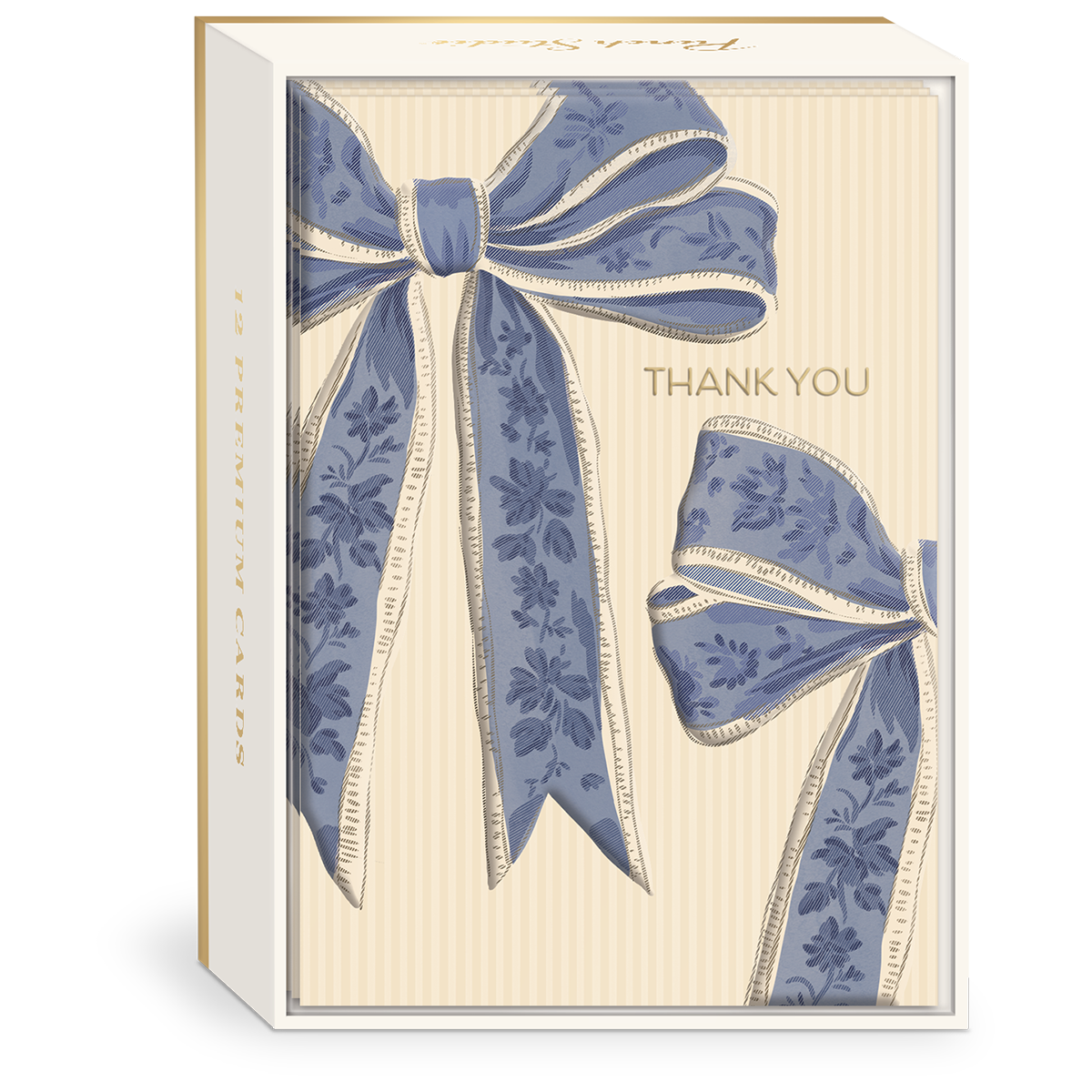 Bow Thank You Boxed Note Cards Set of 12