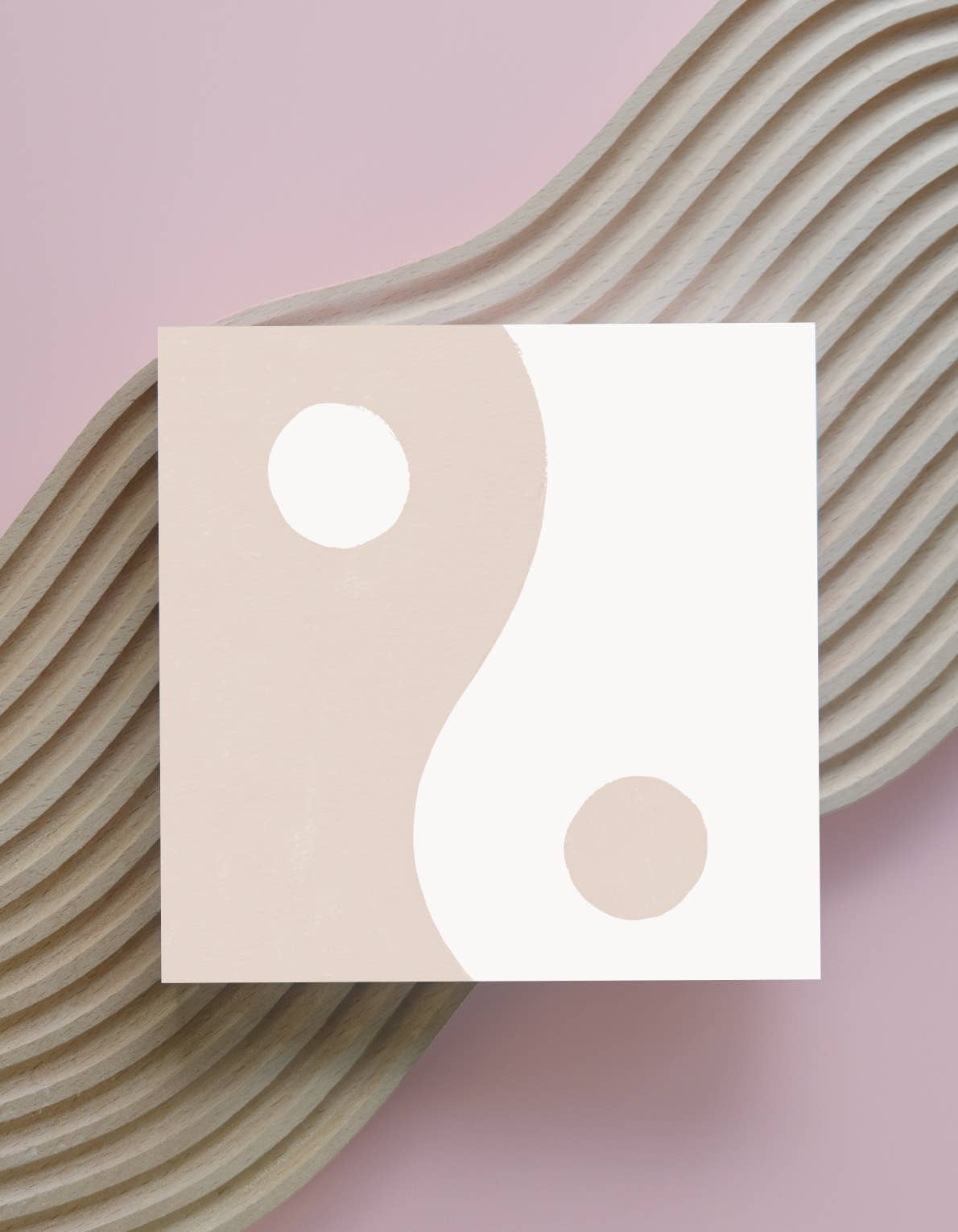 Yin Yang 200-Sheet Jumbo Desk Pad