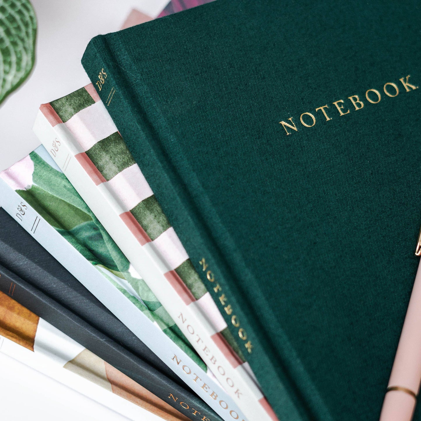 Blank Journal Notebook - Flat Lay Diary Journal Hardcover : Desert