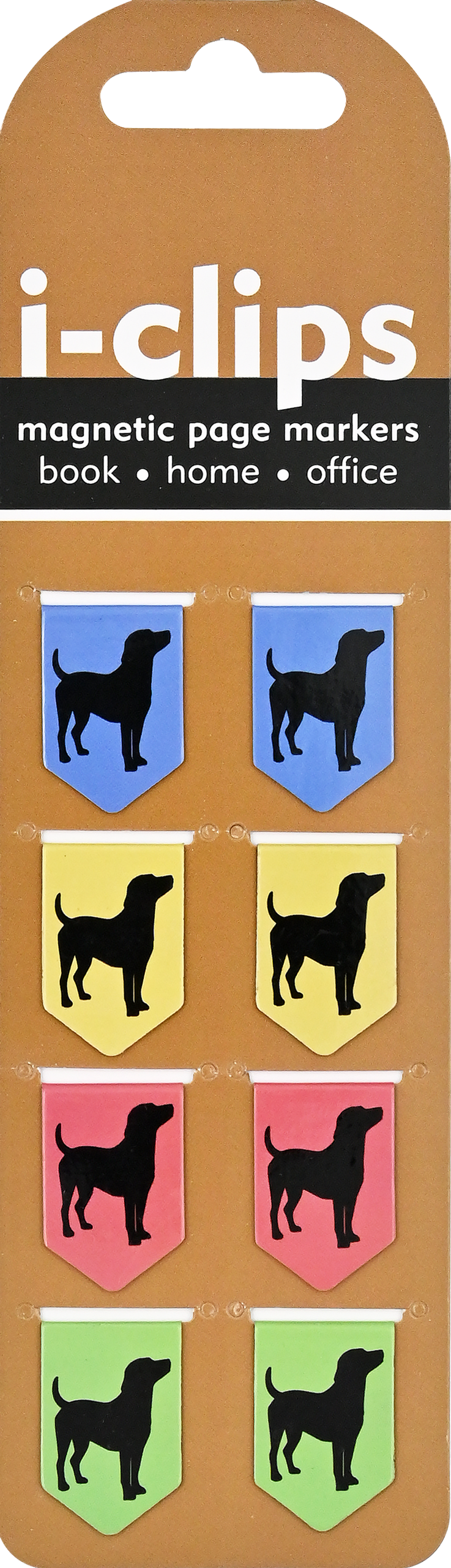 Black Dogs i-clips Magnetic Page Markers