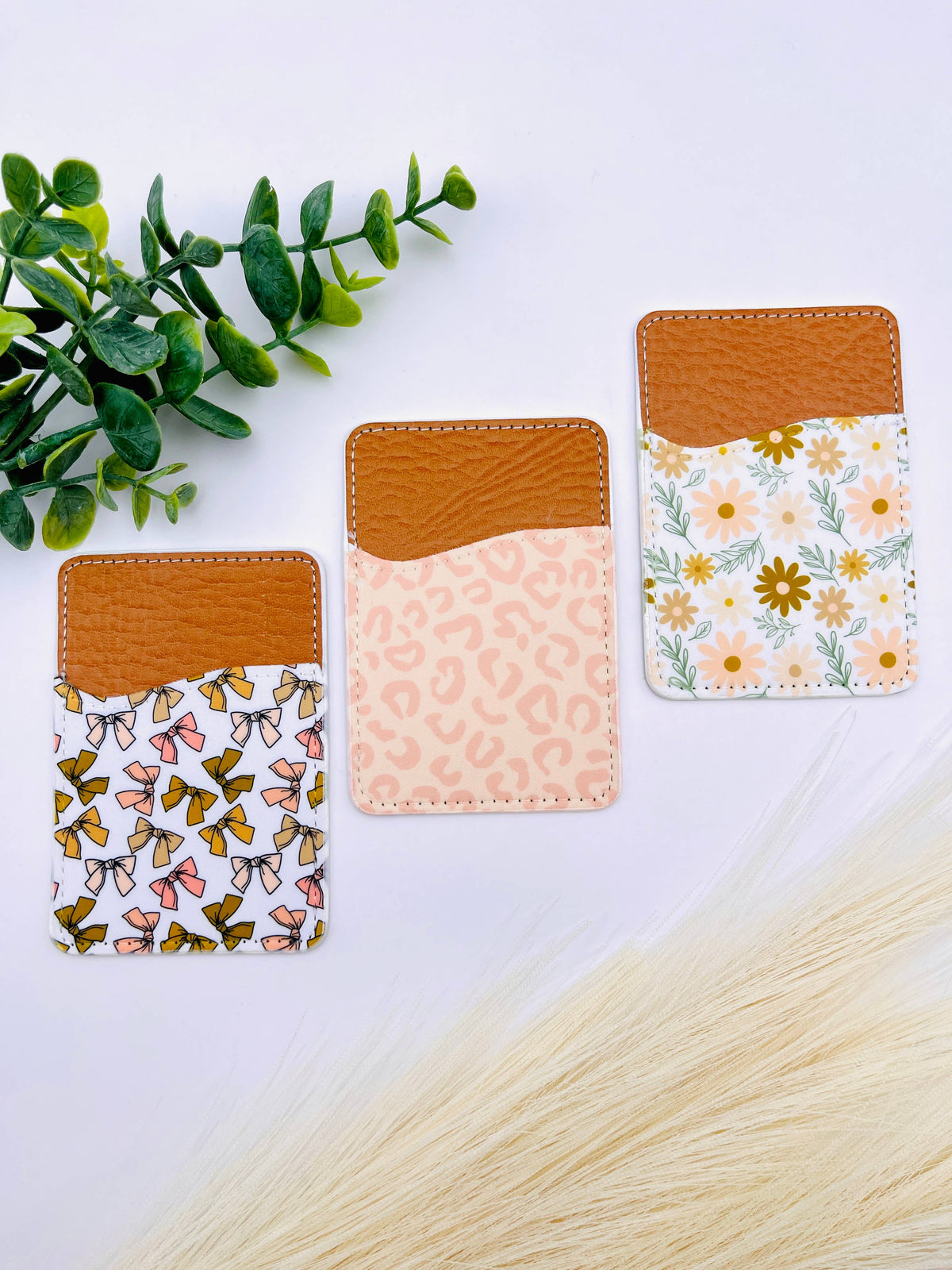 Stick-On Phone Wallet | Adhesive Card Holder for Phone : 10