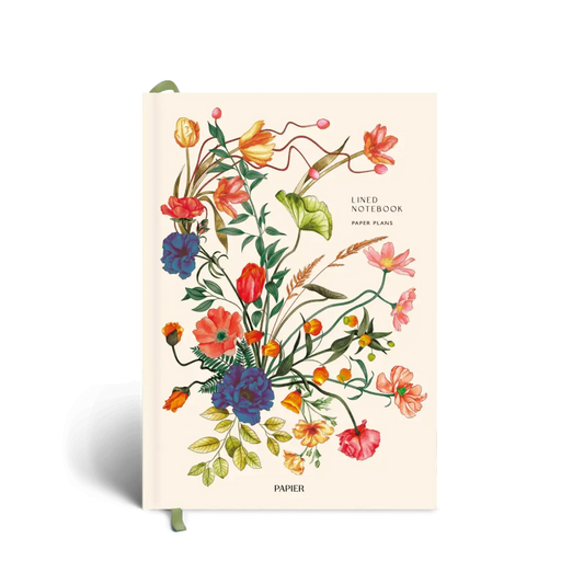 Wild Arrangement Lined Notebook