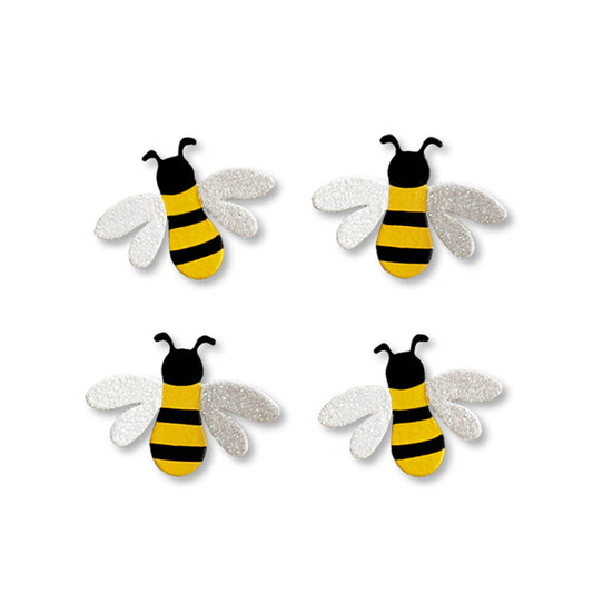 Bee Magnet S/4, Spring Decor
