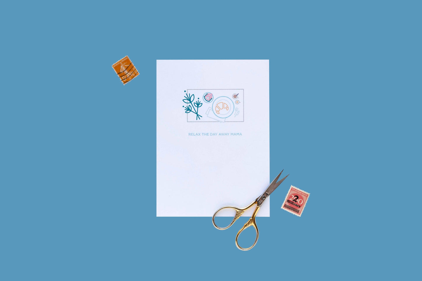 Breakfast in Bed | Mother's Day Greeting Card