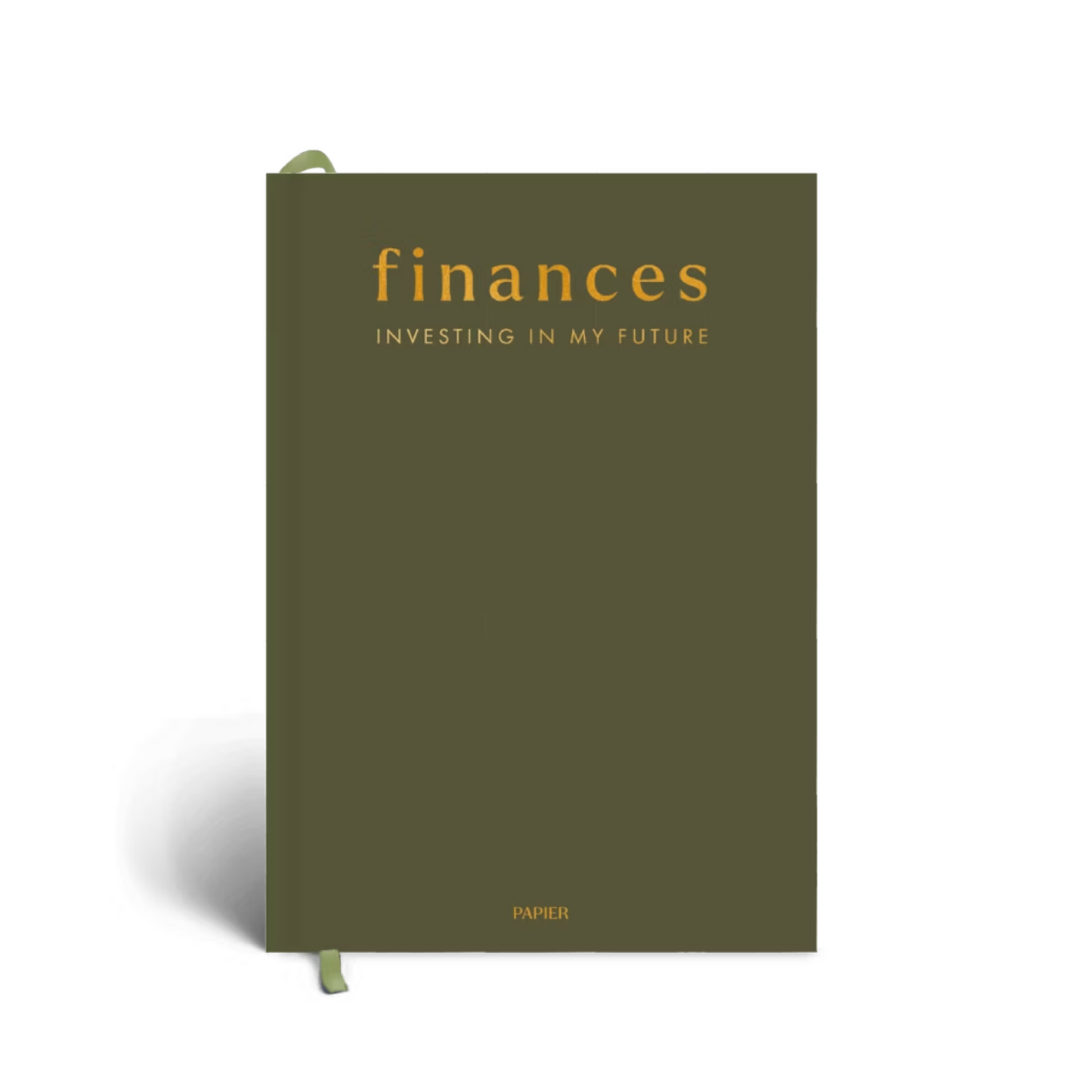 Guided Finance Planner, Foiled A5 Hardcover - Shine