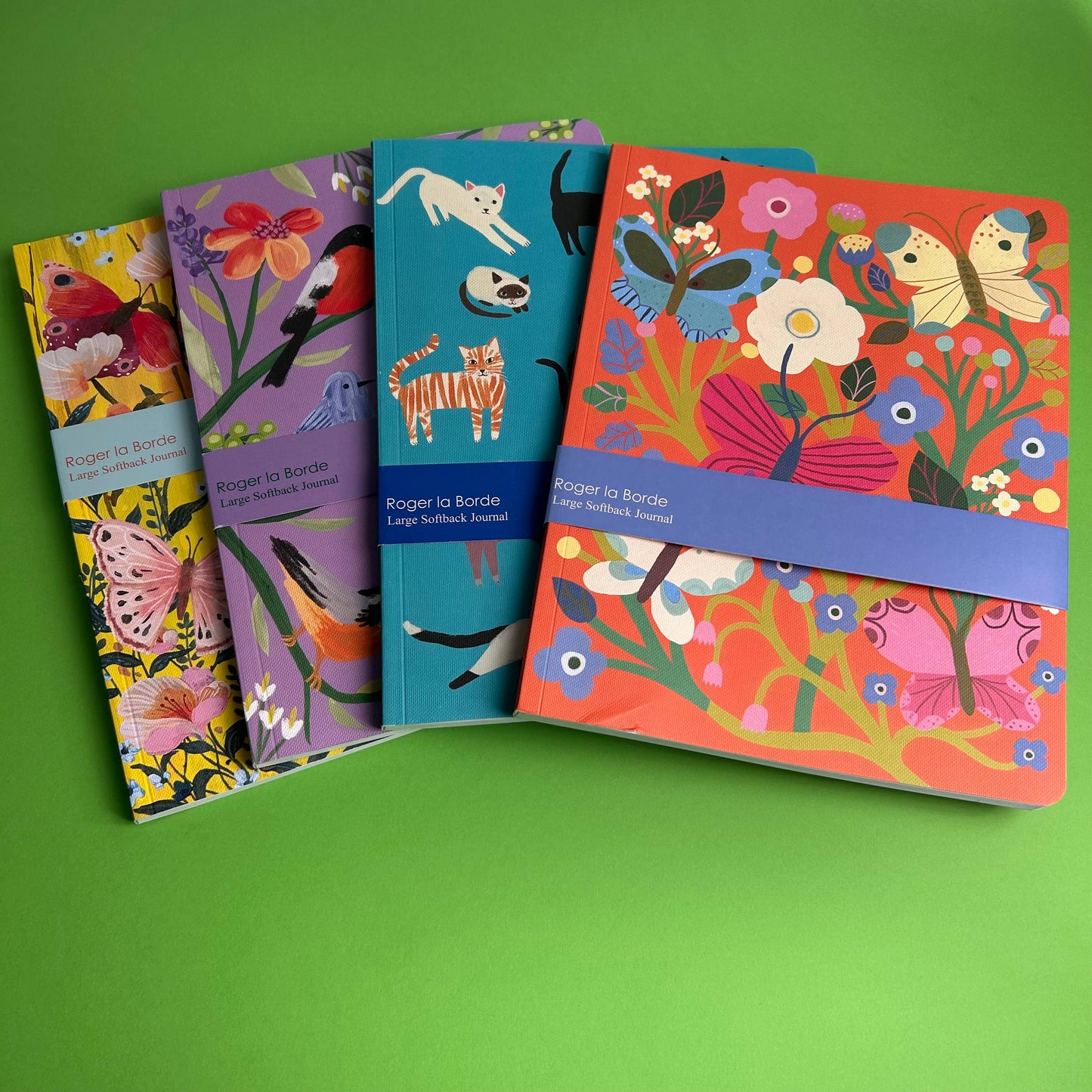 Butterfly Garden Large Softback Journal  - ALB 021