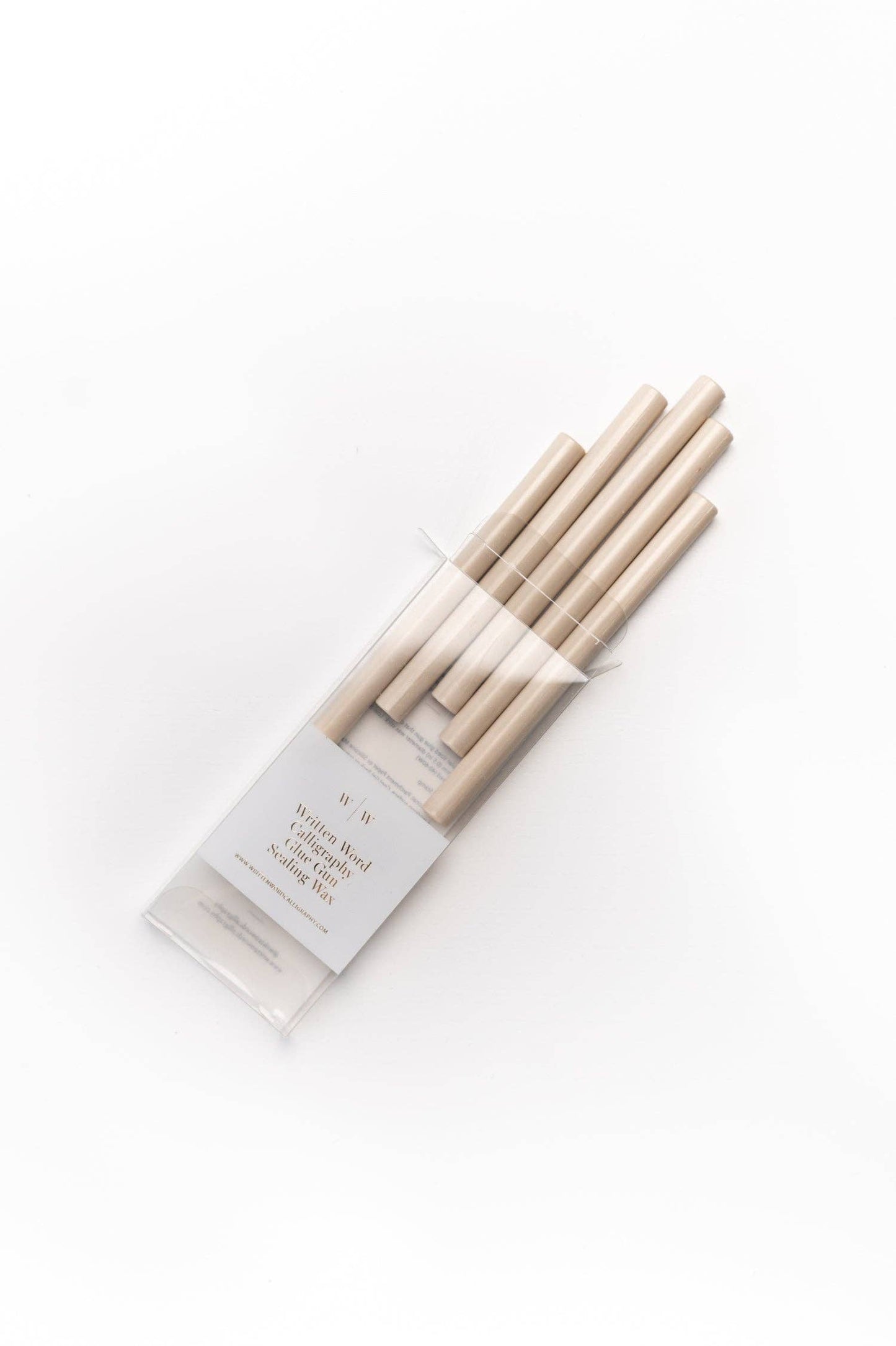 Beige Glue Gun Sealing Wax (Box of 5 Sticks)