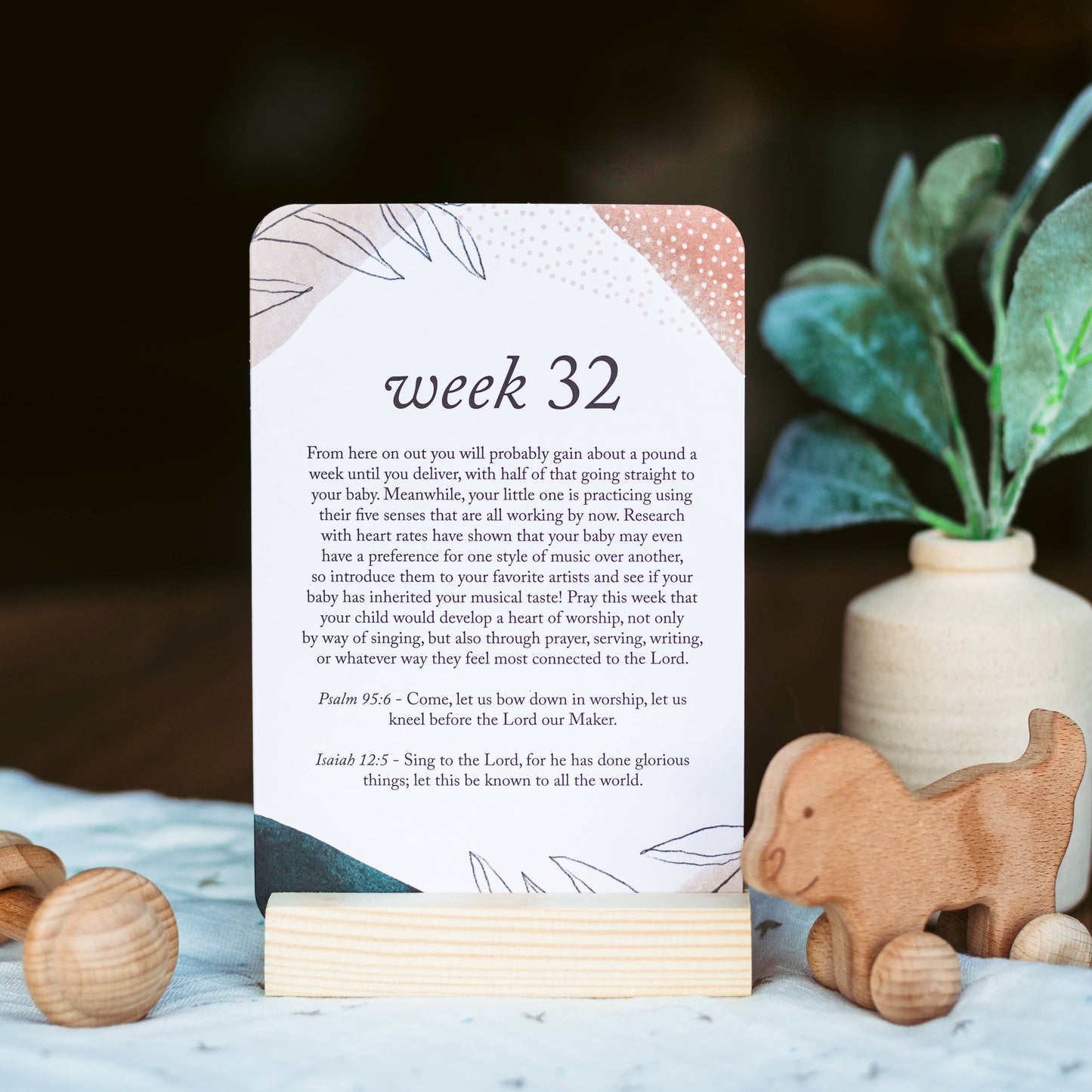 Pregnancy Prayer Cards | Colorful Flowers