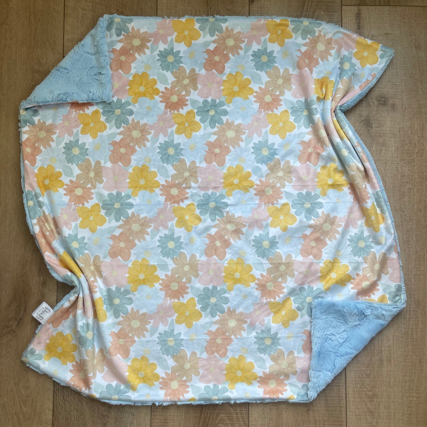 Baby / Toddler Blanket - Happy Florals
