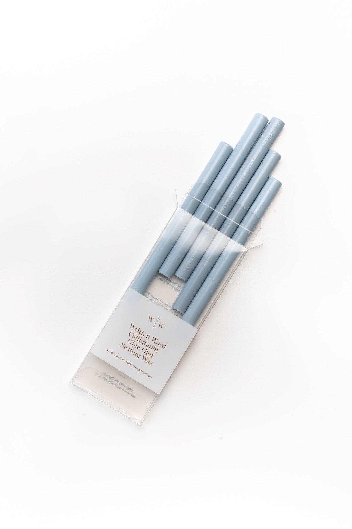 Dusty Blue Glue Gun Sealing Wax (Box of 5 Sticks)