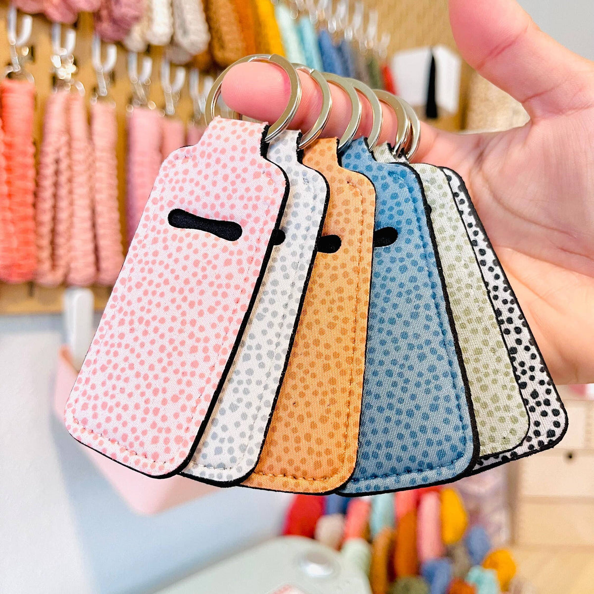 Chapstick Holder Keychain | Trendy Accessory : 20