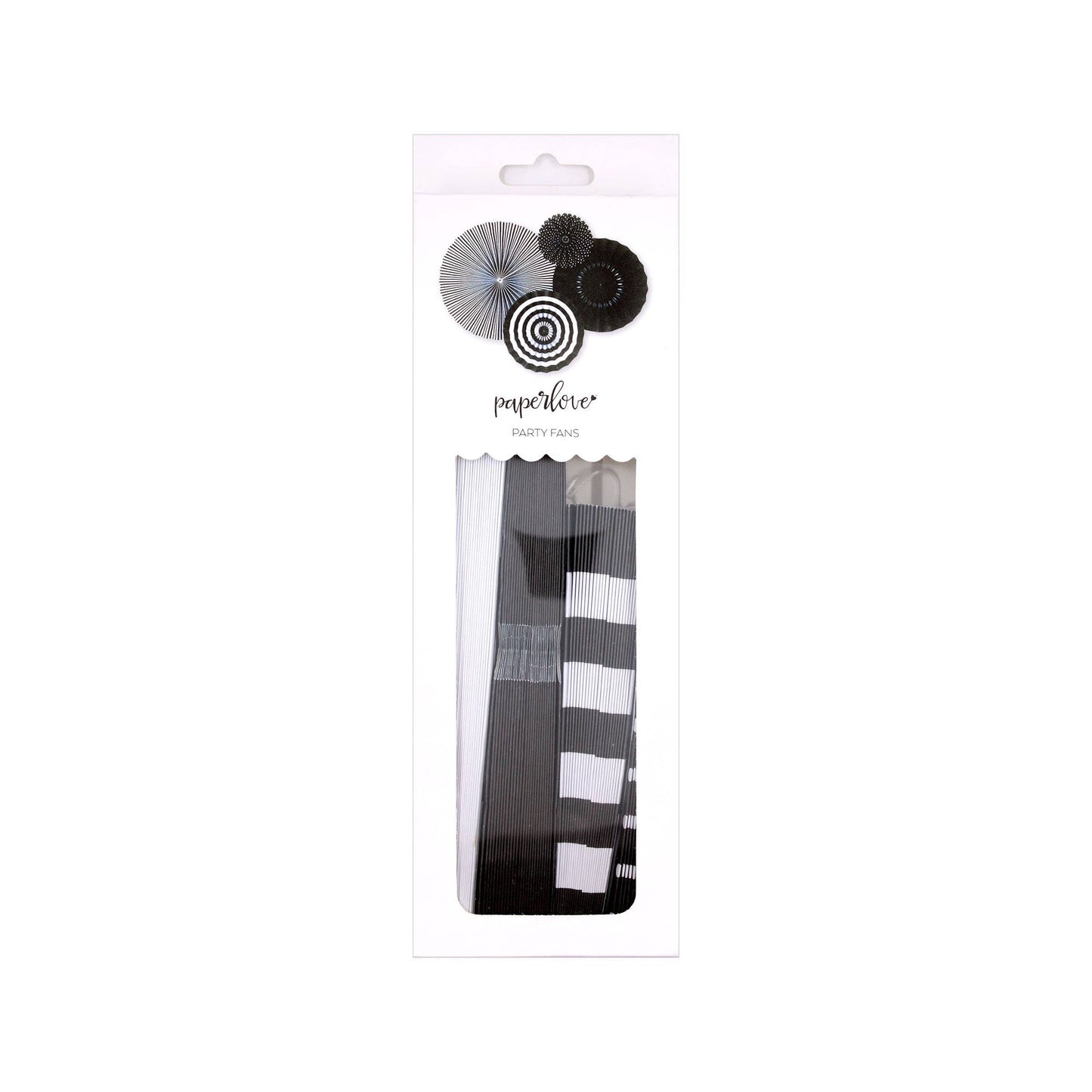 Paper Love Party Fans: Onyx
