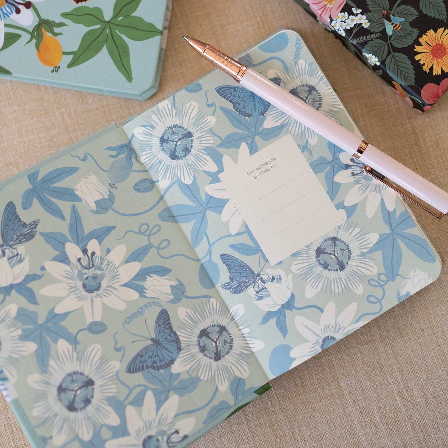 PASSION FLOWER DAYDREAMS | Hardcover Notebook