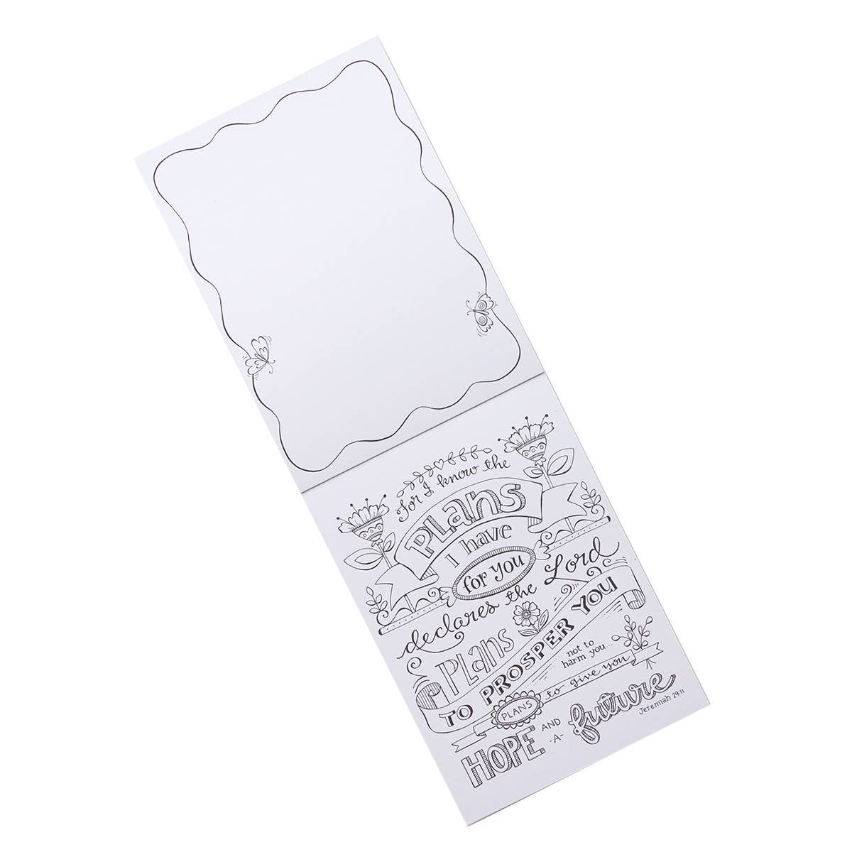 Coloring Cards Be Still and Know