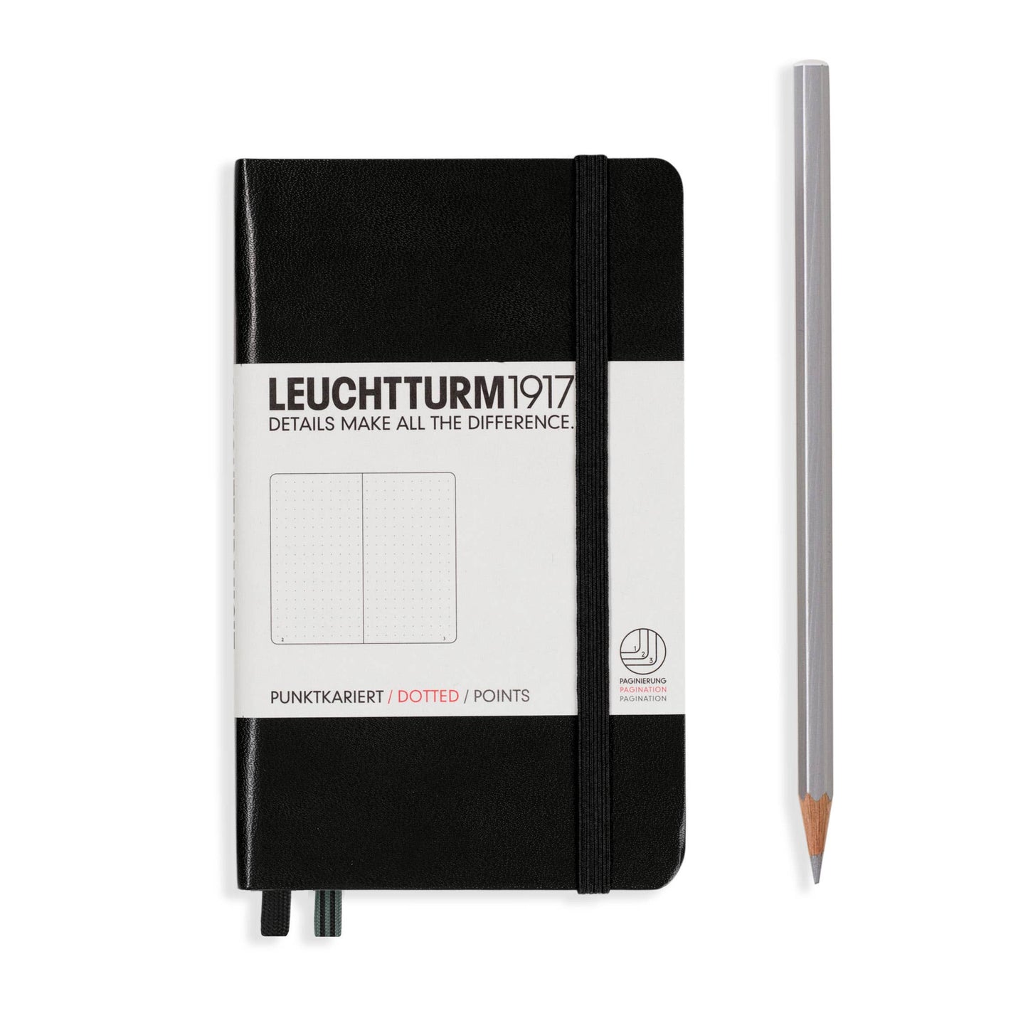 Notebooks - Pocket (A6): Stone Blue / Hardcover / Dotted