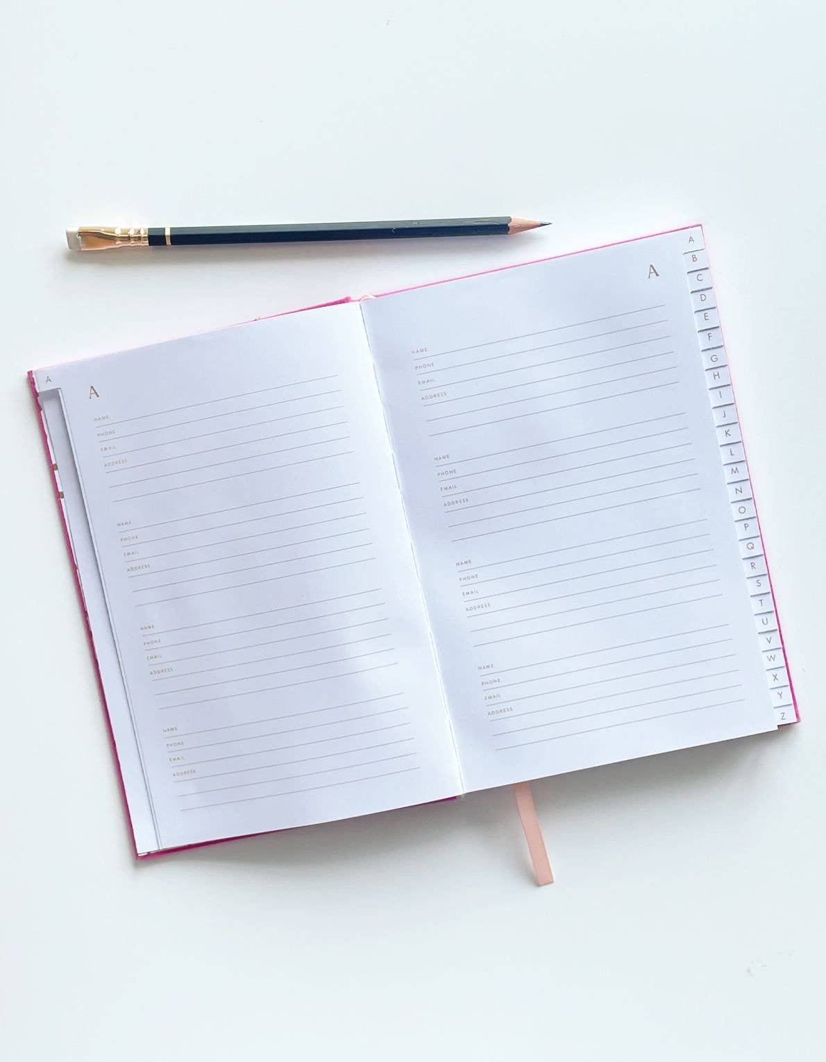 Address Book | Wild Cats (Pink)