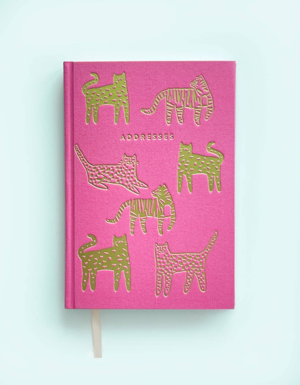 Address Book | Wild Cats (Pink)