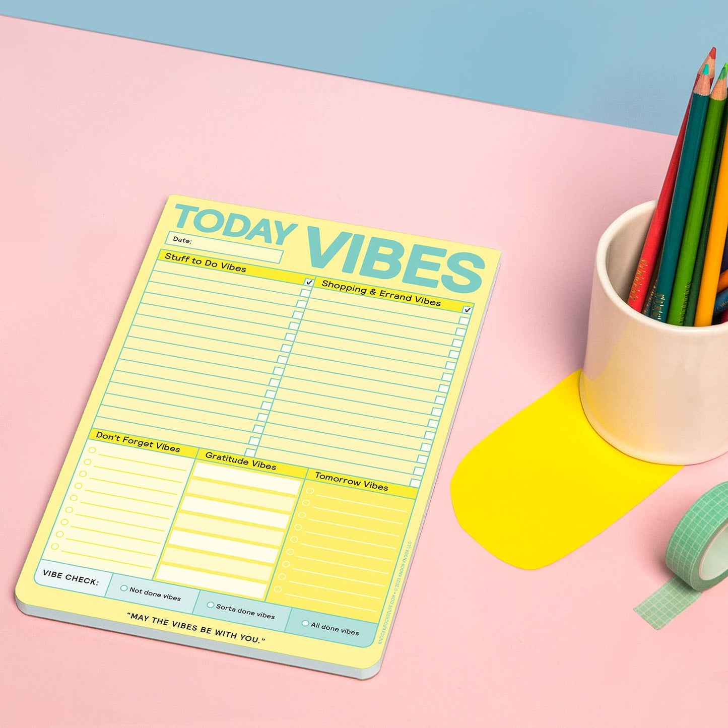 Today Vibes Pad (Pastel Version)