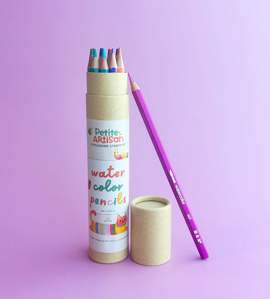 Watercolor Pencils for Kids, Beginner Set