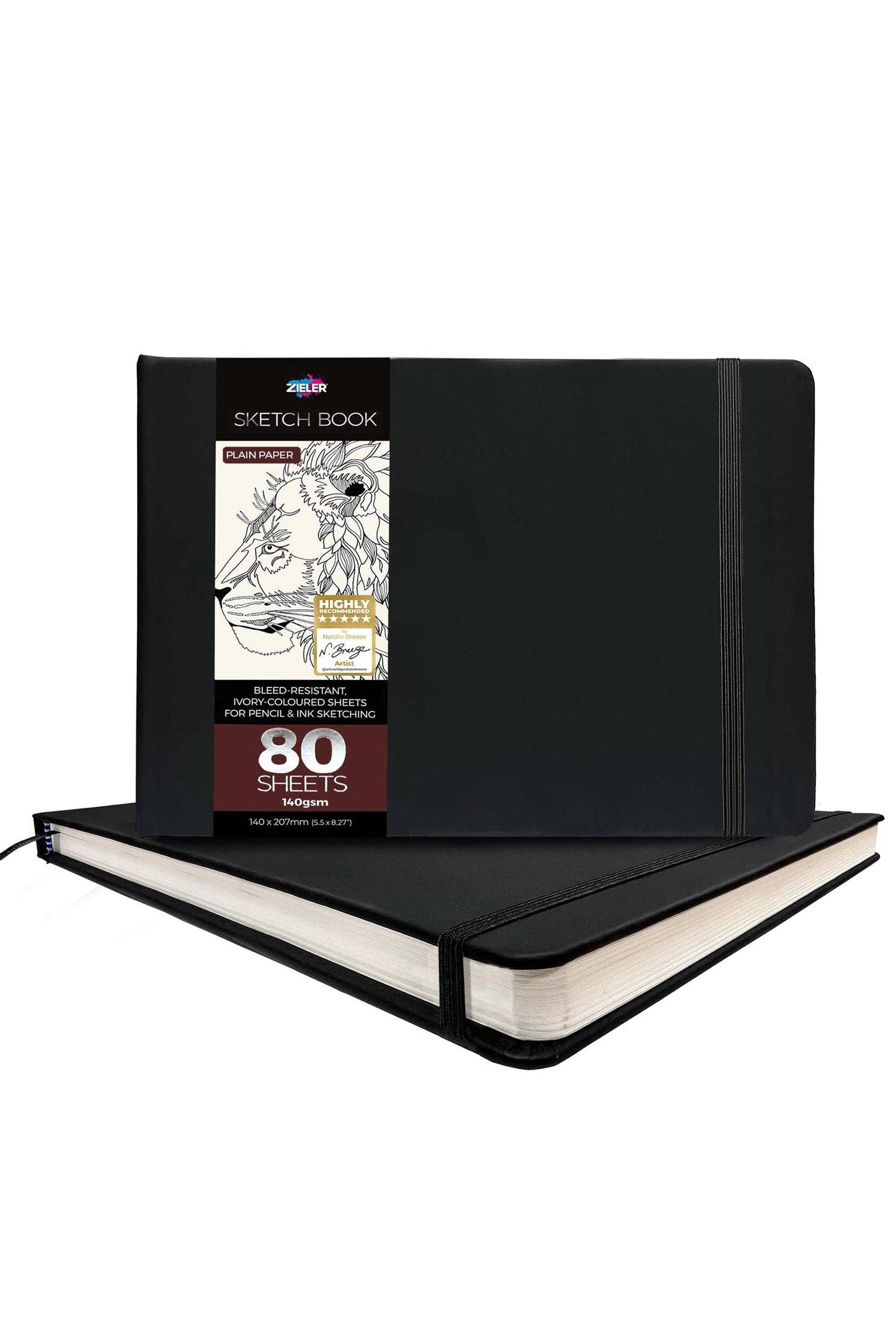 Zieler Classic Hardcover Art Sketchbook