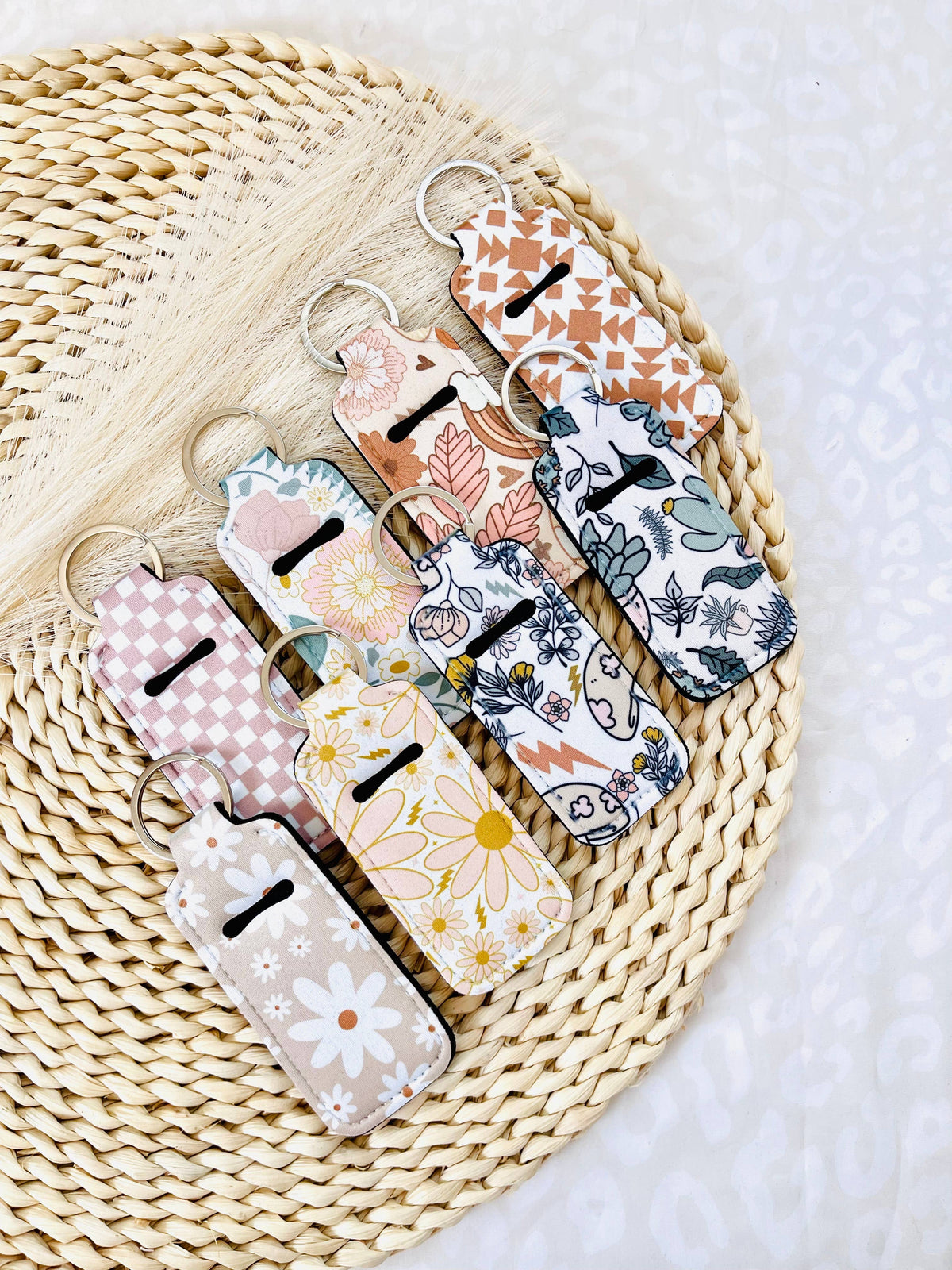Chapstick Holder Keychain | Trendy Accessory : 5