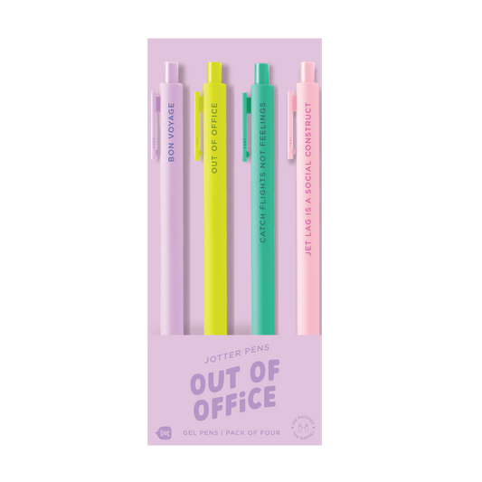 Jotter Set 4 Pack-Out of Office
