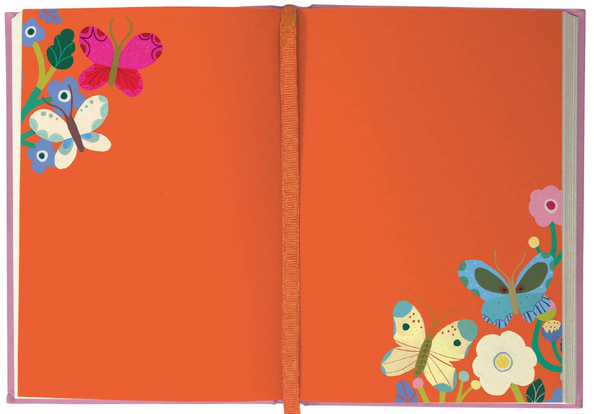 Butterfly Garden Illustrated Journal  - AS 067